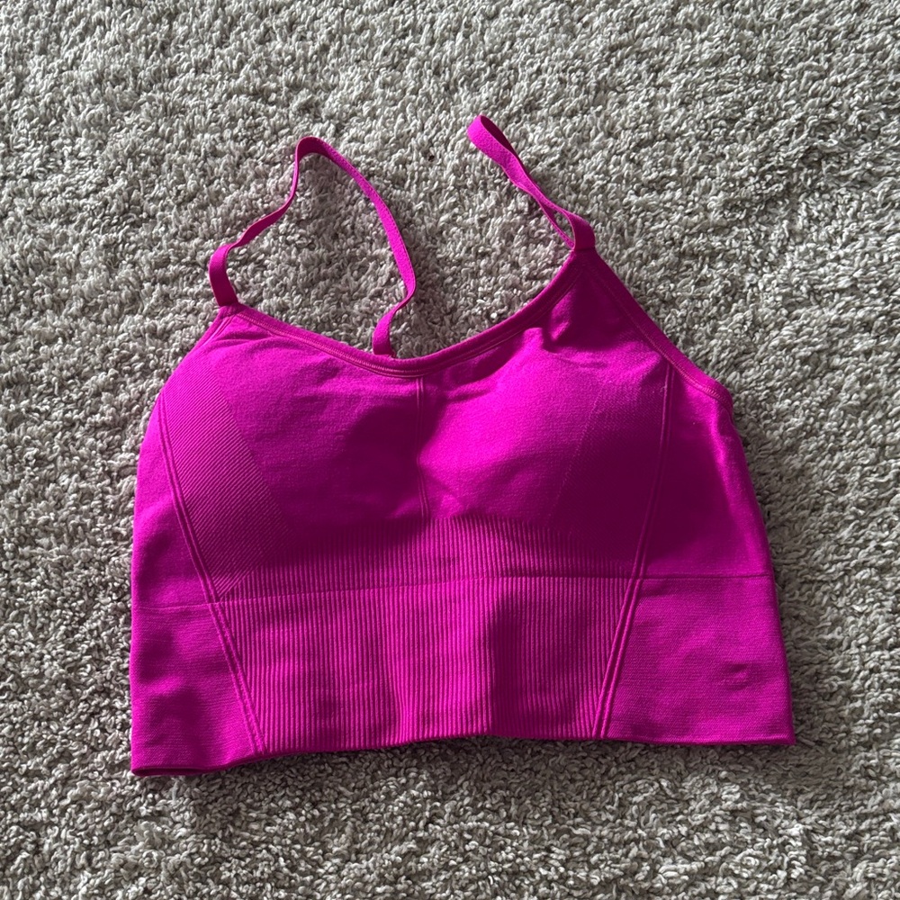All in Motion Fuchsia Sports Bra